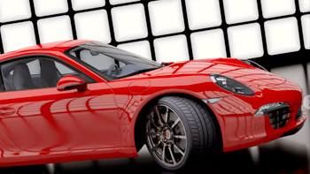 Porsche Red