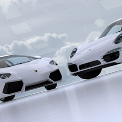 Sport Cars - 3D Illustration