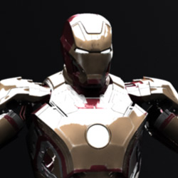 Ironman - Sky - 3D Illustration