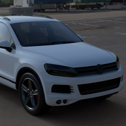 VW SUV - 3D Illustration