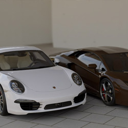 cars - 3D Illustration