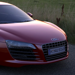 Audi R8 - 3D Illustration