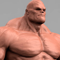 The incredible Hulk - 3D Illustration